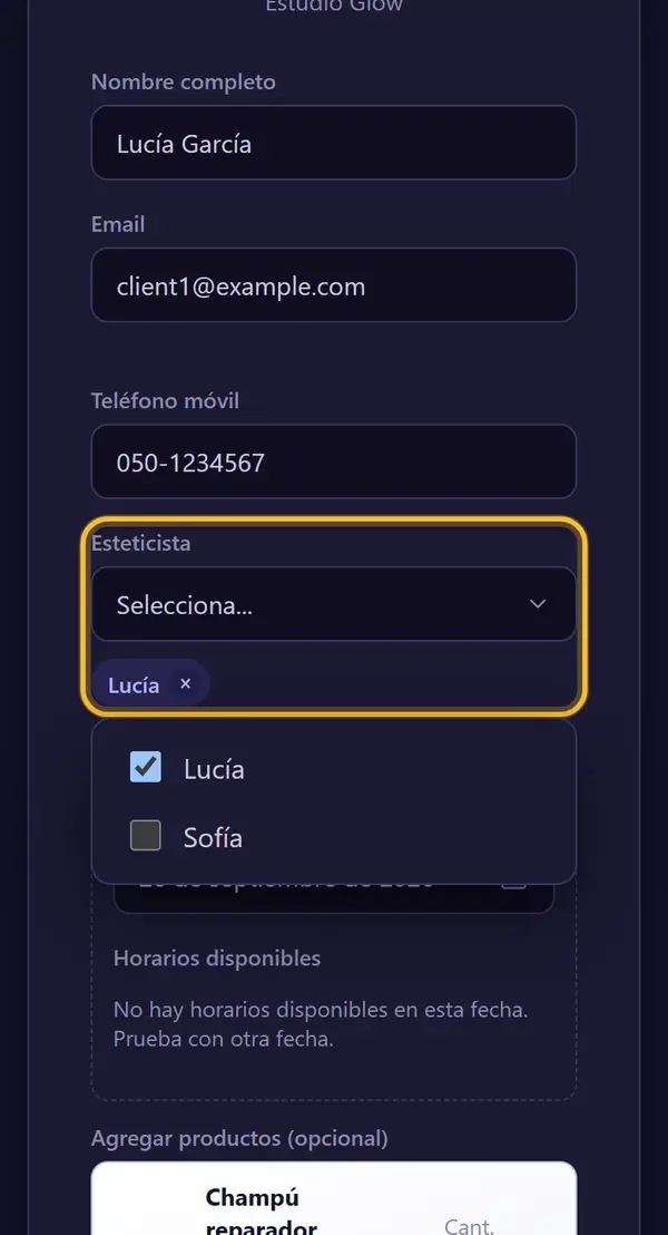 Eligen con quién