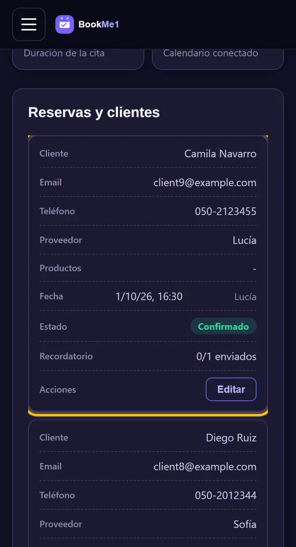 Encuentra la cita