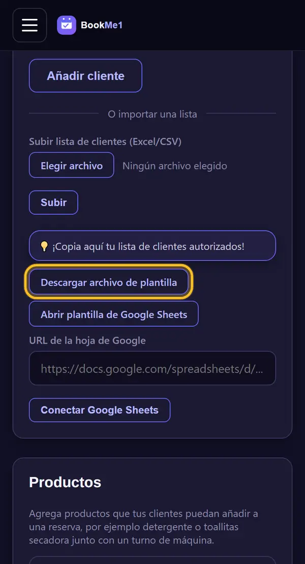Descarga la plantilla