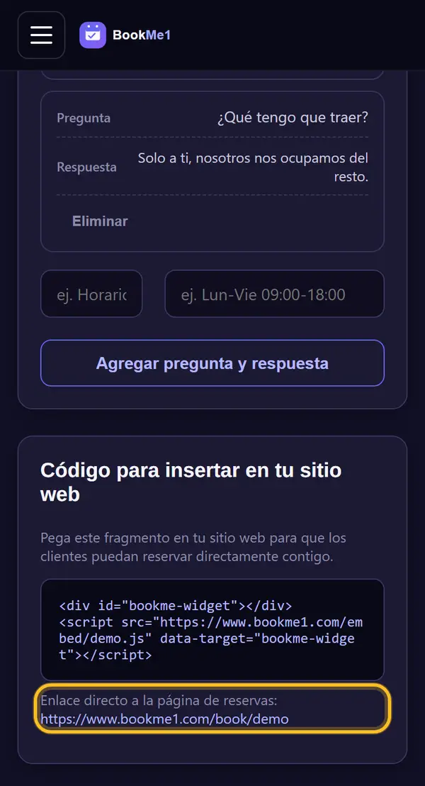 Encuentra tu enlace