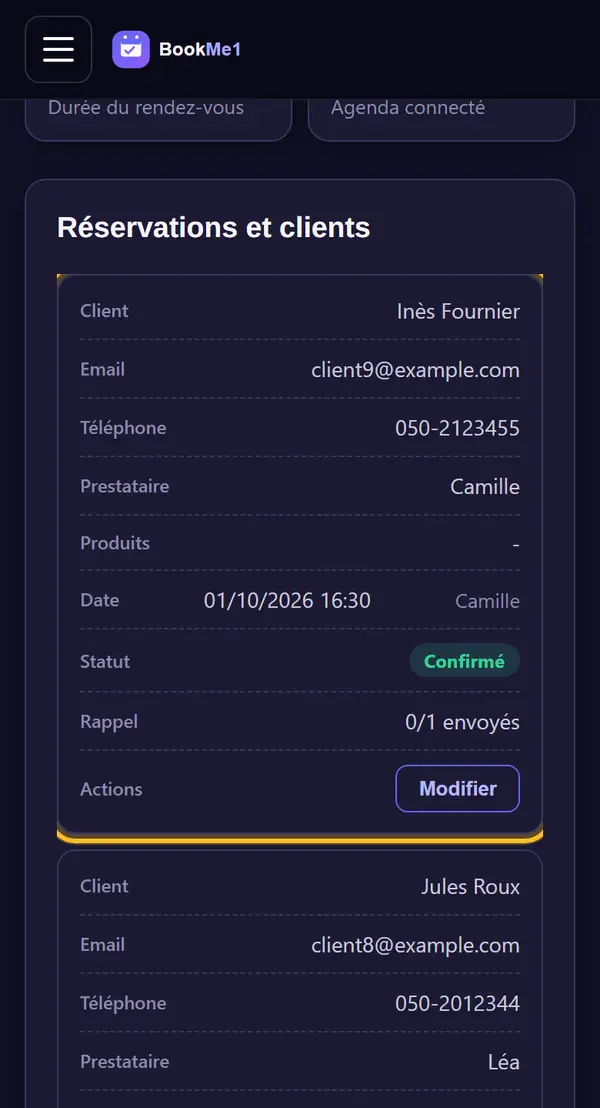 Trouver le rendez-vous